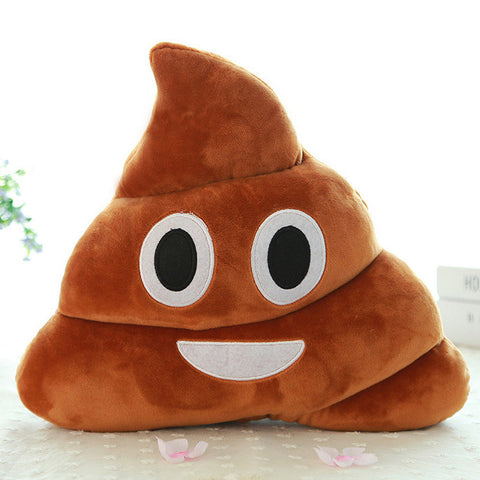 Emoji Doll Toy Pillow Couch