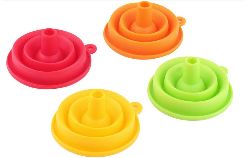 Silicone Gel style Folding Collapsible Funnel