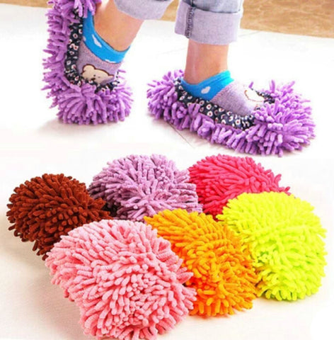 Floor Cleaning Mop Slippers