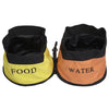 Double Water Travel Pet Bowl