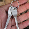 Portable Stainless Steel Keychain
