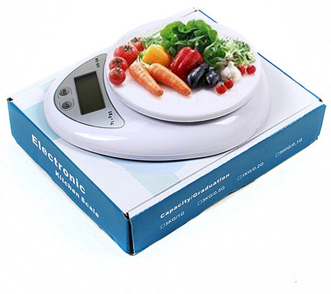 New 5kg 5000g 1g Digital Kitchen Food Diet Postal Scale