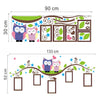 Owls Photo Frame Wall Stickers