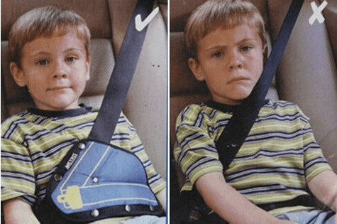 Child Car Safety Belt Adjuster