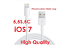 2M Extended Length Cable for iPhone 6 Plus, 6, 5S, and 5