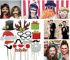 Photo Booth Props Mustache Lip Hat Antler Gift Stick