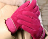 Suede Leather Fleece Gloves