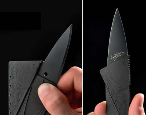Folding Wallet Cardsharp Credit Card Knife