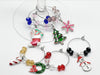 Christmas Wine Glass Charms Table Decorations