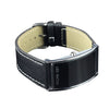 Date LED Digital Unisex Sport Leather Wristwatch