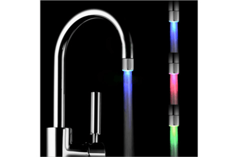 Colour Changing LED Faucet Light
