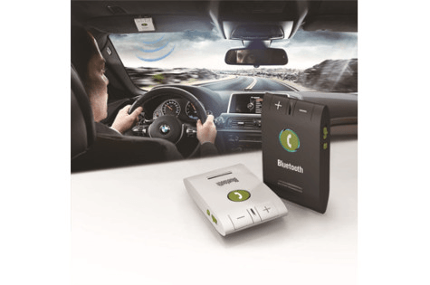 Wireless Bluetooth Handsfree Multipoint Speakerphone Car Kit