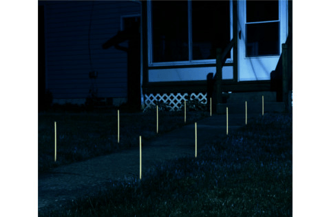 10 Glow in the Dark Path Marker Rods