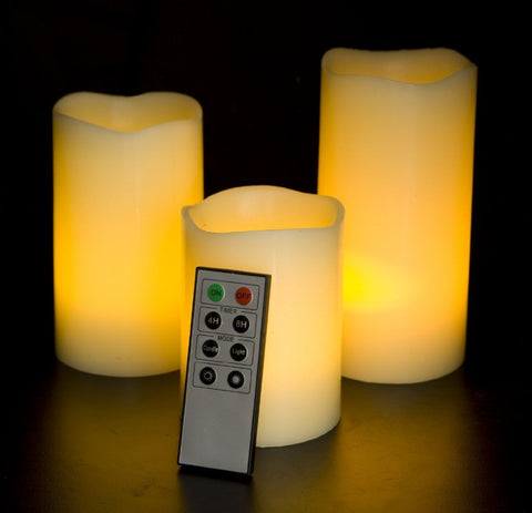 Moonlight Candles with Remote Control