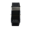 Date LED Digital Unisex Sport Leather Wristwatch