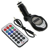 LCD Car MP3 Player FM Transmitter with IR Remote Controller