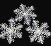 30Pcs White Snowflake Ornaments