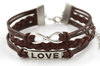 Eternal Love Leather Bracelet
