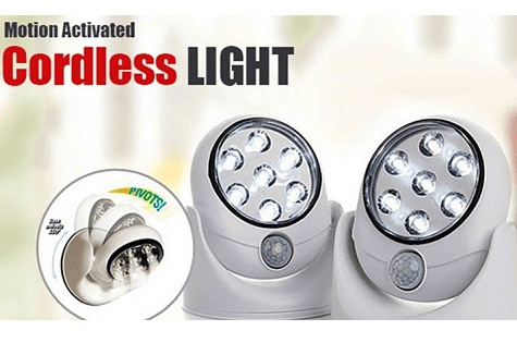 Motion-Activated Indoor/Outdoor LED Light