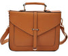 Ducomi Messenger Bag With Scallop Trim And Buckles