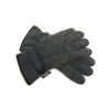 Mens Polar Fleece Gloves with Velcro Strap