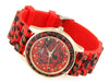 Wild Leopard Lady Candy-Colored Silicone Watch