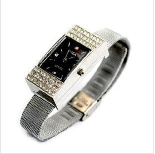 FashionGeek Swarovski Crystal USB Flash Memory Watch