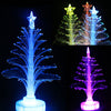 Colorful LED Fiber Optic Christmas Tree Nightlight