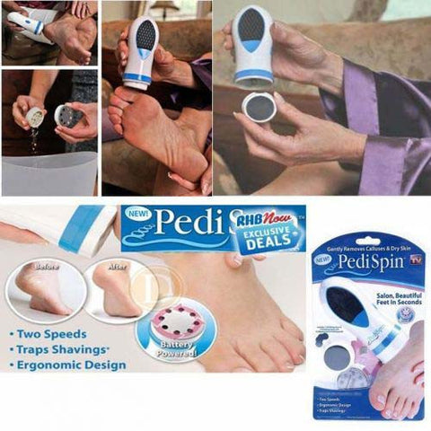Pedi Spin Electric Foot Care Tool Callus Remover