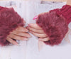 Rabbit Faux Fur Women Gloves