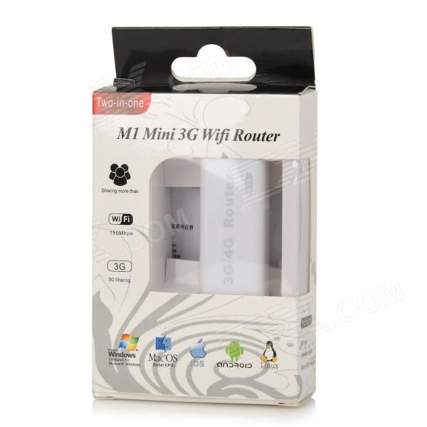 Mini Wireless wifi Router 3G 4G Hotspot RJ45 150Mbps Wifi Hotspot support 3G USB modems